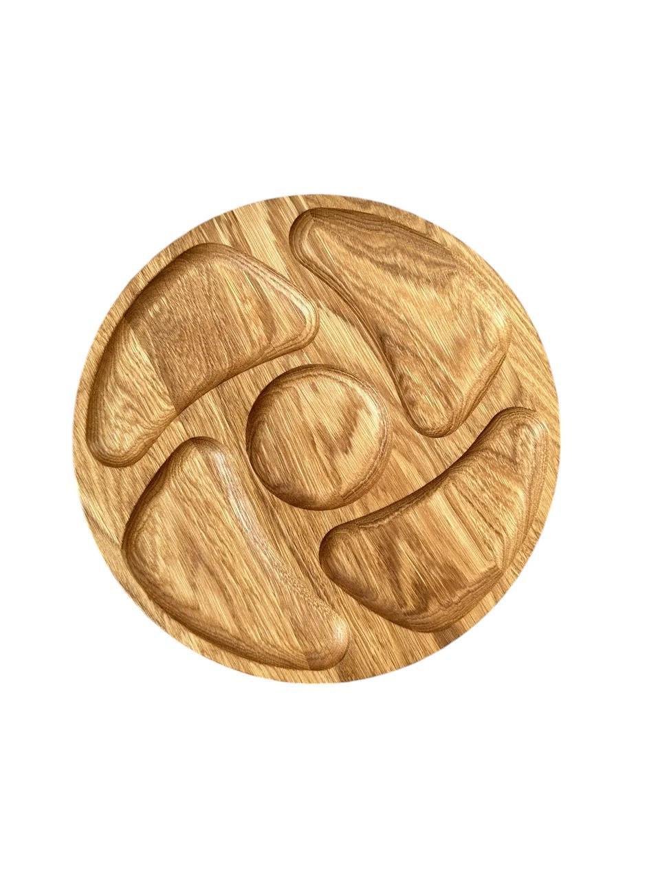 Менажница дубовая Вентилятор 30 см (1941734166)