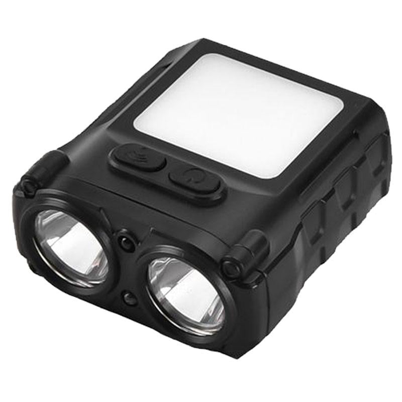 Ліхтар налобний Bailong SH-T808-2XPE-20SMD датчик руху White/Red (tf5366)