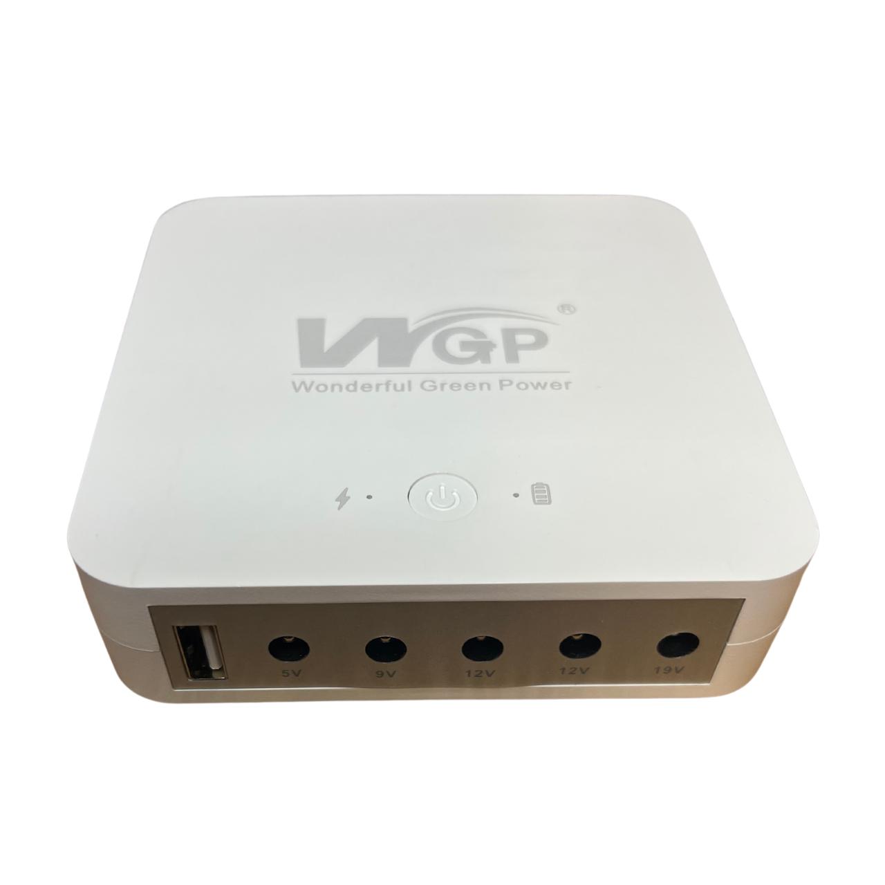 Джерело безперебійного живлення WGP Mini UPS 13200 mAh 48,84W White - фото 4