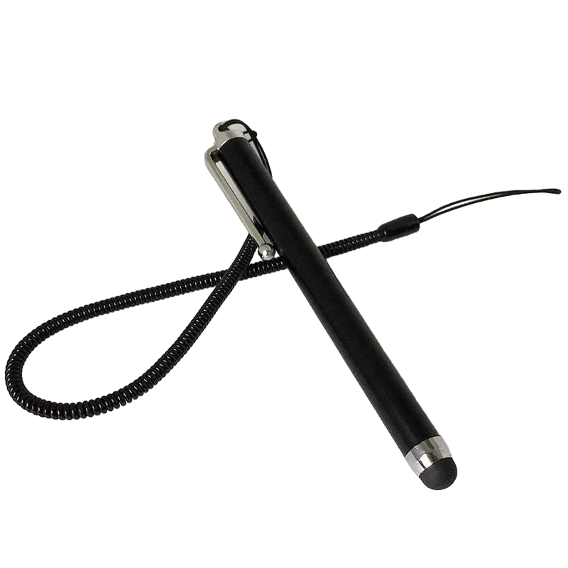 Стилус для телефона/планшета SLT IOS/Android/Windows со шнурком Черный (HP5675675675)