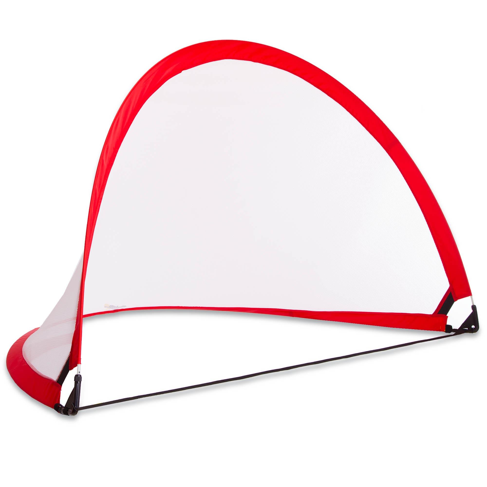 Футбольные ворота складные Zelart Poray SP-Sport PS-SN001M для тренировок 152x91x91 см Красный (DR007567)