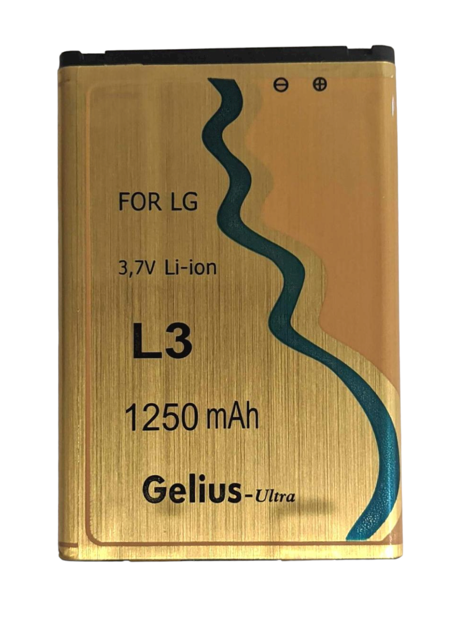 Акумулятор Gelius Ultra для LG L3/L5/P970/44JN 1250 mAh (000021146) - фото 1