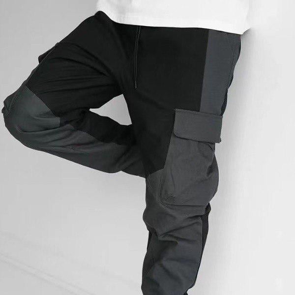 Брюки-карго мужские из рип-стопа XL Серо-Черный (N00092-2) - фото 2 Брюки-карго мужские из рип-стопа XL Серо-Черный (N00092-2) - фото 2