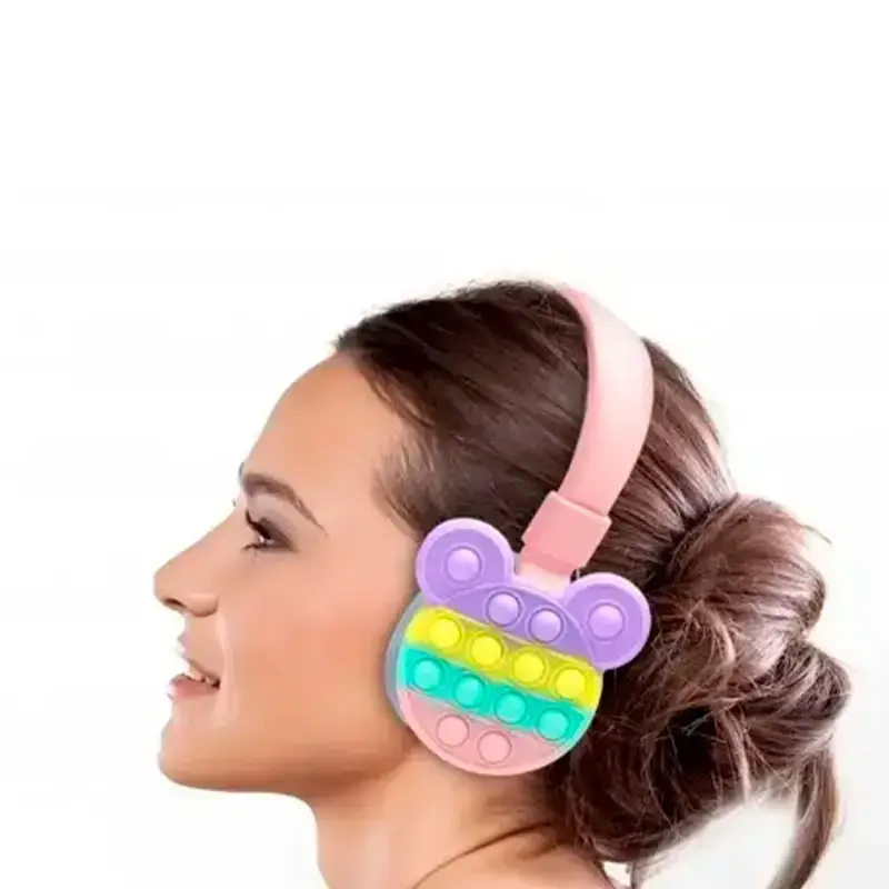 Наушники детские аккумуляторные Bluetooth с микрофоном (K-30) - фото 2 Наушники детские аккумуляторные Bluetooth с микрофоном (K-30) - фото 2