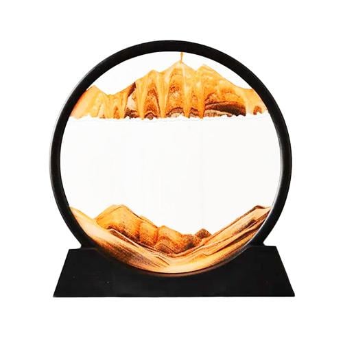 Картина 3D из песка 18 см с подвижным песчаным рисунком. Разноцветный (5367)