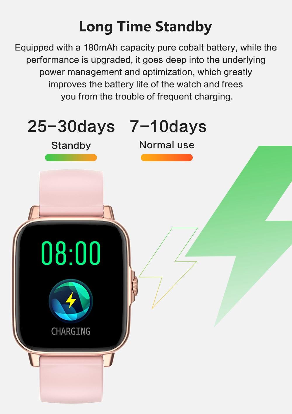 Смарт-годинник Bakeey GT50 з тонометром/пульсоксиметром Gold (b9e6ed24) - фото 5 Смарт-годинник Bakeey GT50 з тонометром/пульсоксиметром Gold (b9e6ed24) - фото 5