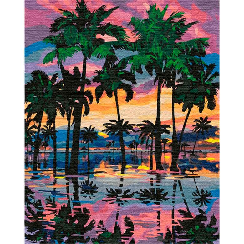 Картина по номерам Идейка КН2289 Южная романтика 40х50 см (L056179)