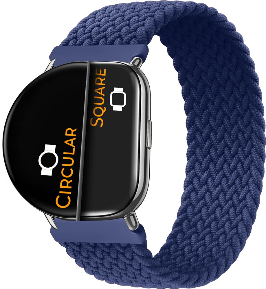 Ремешок Solo Loop для ZEPP E Square/Circular (135 мм) Blue (26344-28)