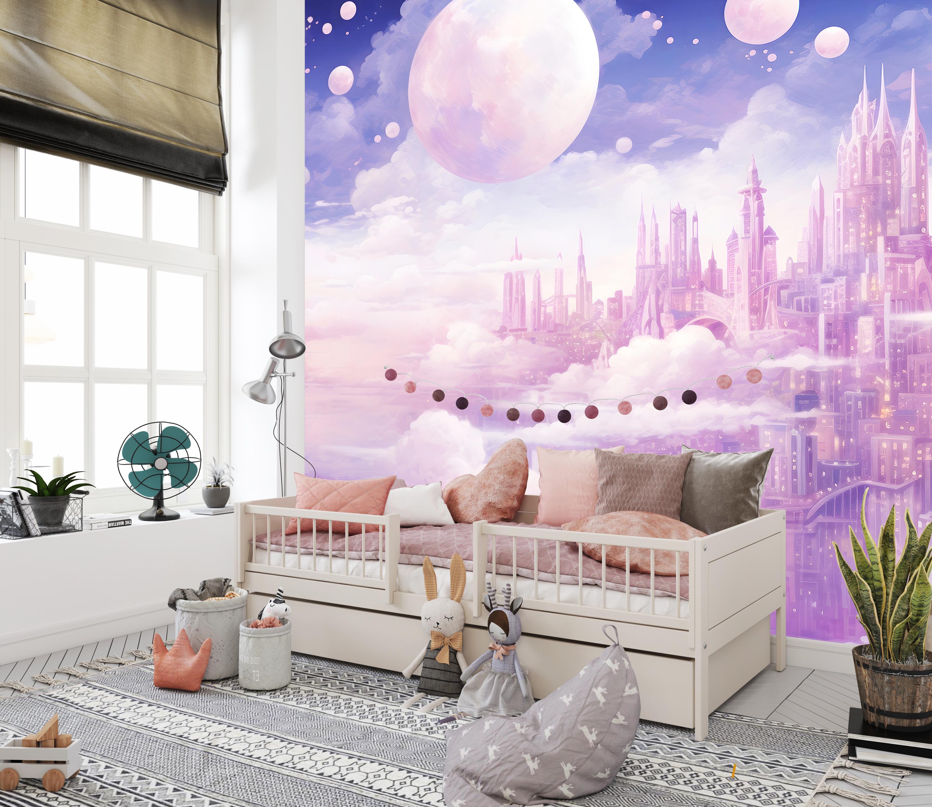 Фотошпалери флізеліновіі Upstream Хмарне Королівство Мрій 315х210 см (S5KID-067/5) - фото 7 Фотошпалери флізеліновіі Upstream Хмарне Королівство Мрій 315х210 см (S5KID-067/5) - фото 7