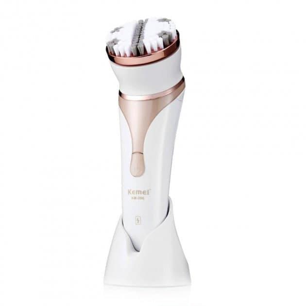 Эпилятор Kemei KM 296 беспроводной роликовый массажный с насадками - фото 11 Эпилятор Kemei KM 296 беспроводной роликовый массажный с насадками - фото 11