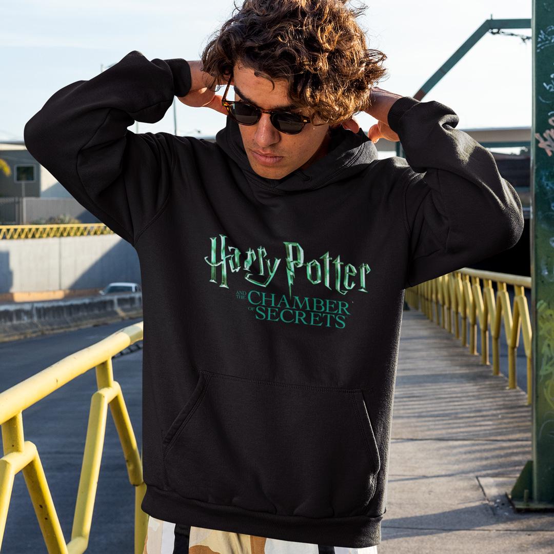 Худи флисовый унисекс Harry Potter And The Chamber Of Secrets S Черный
