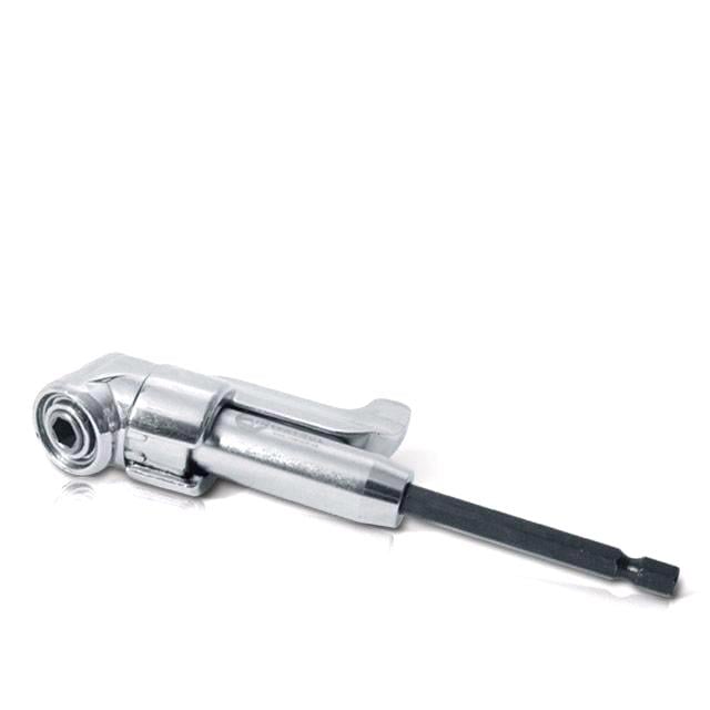 Кутовий адаптер для насадок/викруток Intertool VT-0106 CrV 1/4" (123660)