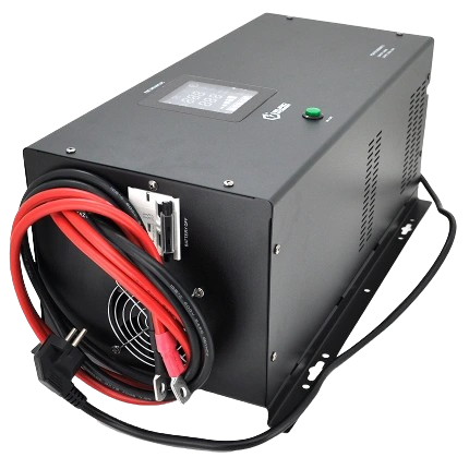 Джерело безперебійного живлення з правильною синусоїдою Europower PSW-EP2000WM12/1400 W/0 A/2xSCHUKO під зовнішній 12 V Black - фото 1 Джерело безперебійного живлення з правильною синусоїдою Europower PSW-EP2000WM12/1400 W/0 A/2xSCHUKO під зовнішній 12 V Black - фото 1