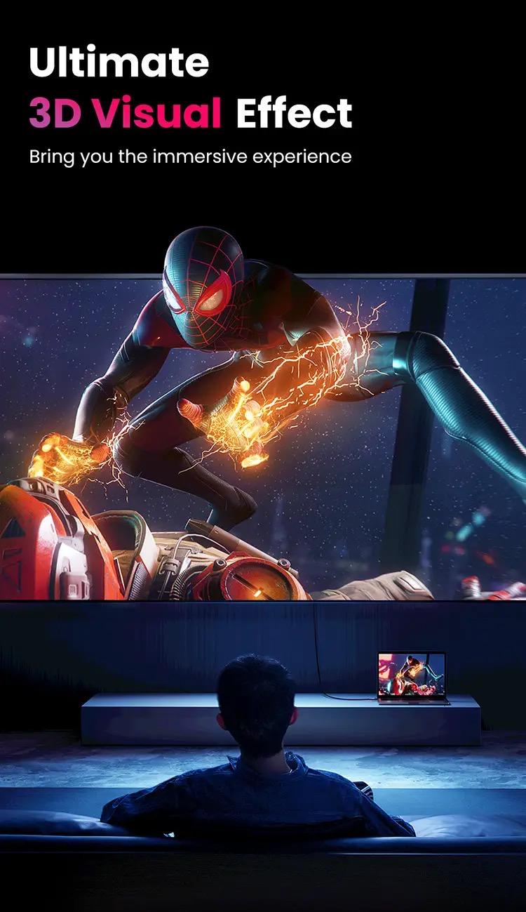 Кабель UGREEN DP114 DisplayPort v1.4 2 м Black (80392) - фото 14 Кабель UGREEN DP114 DisplayPort v1.4 2 м Black (80392) - фото 14