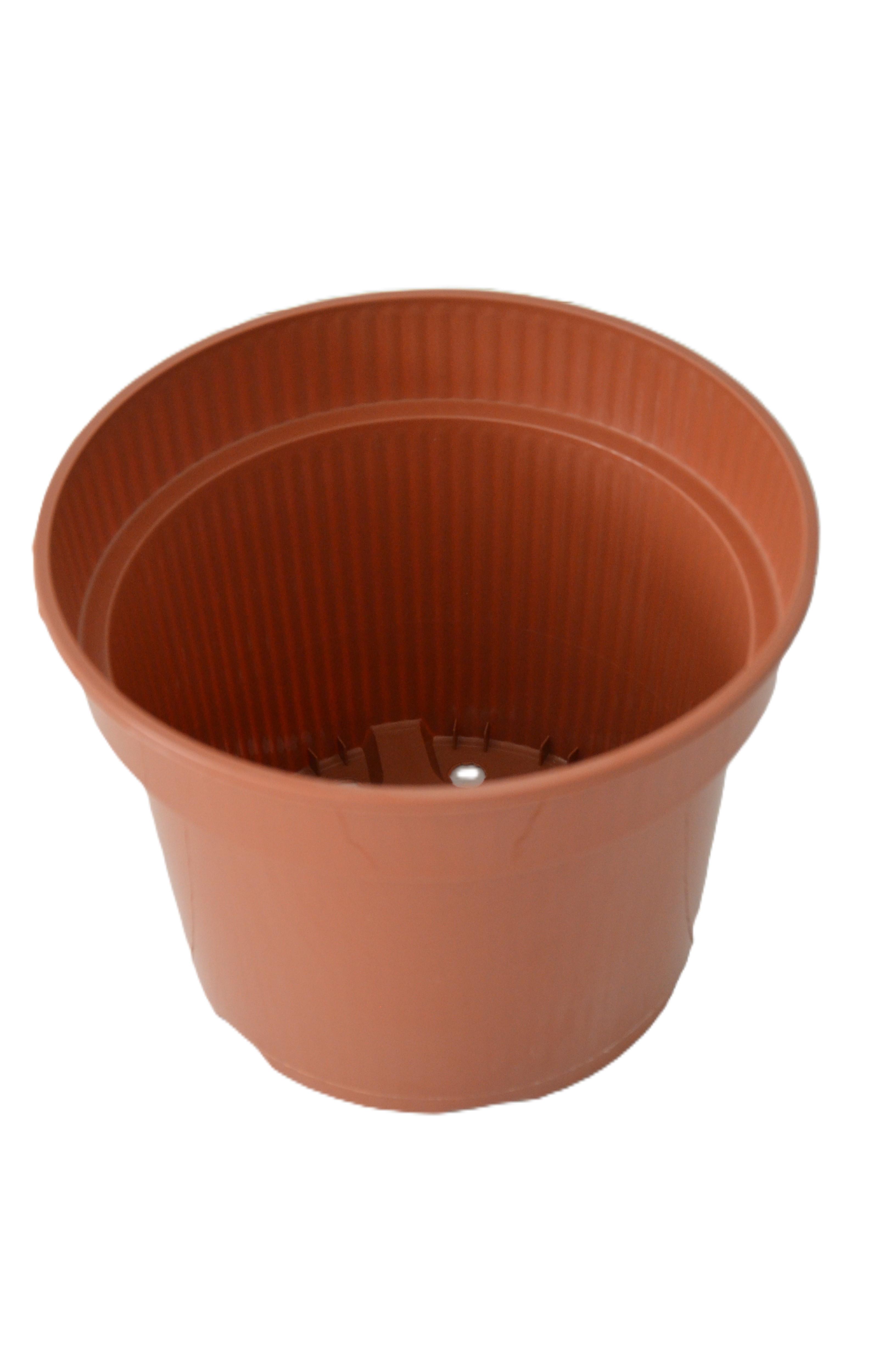 Горшок для рассады с отверстиями 5 л Терракотовый (27074360)