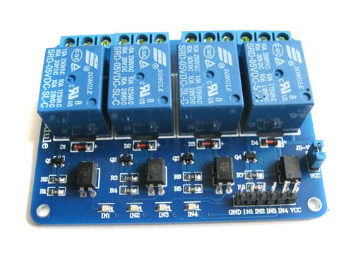 4-канальный модуль реле 5V для Arduino PIC ARM AVR