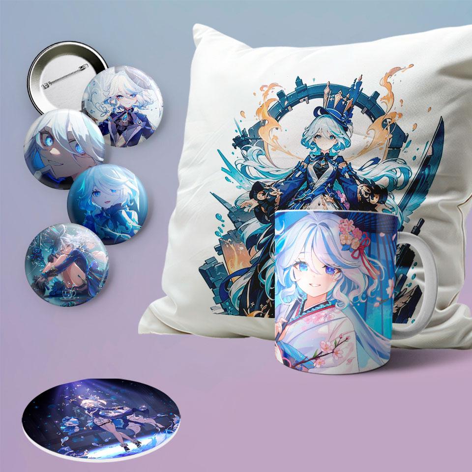 Подарочный набор бокс Furina Genshin Impact (380)