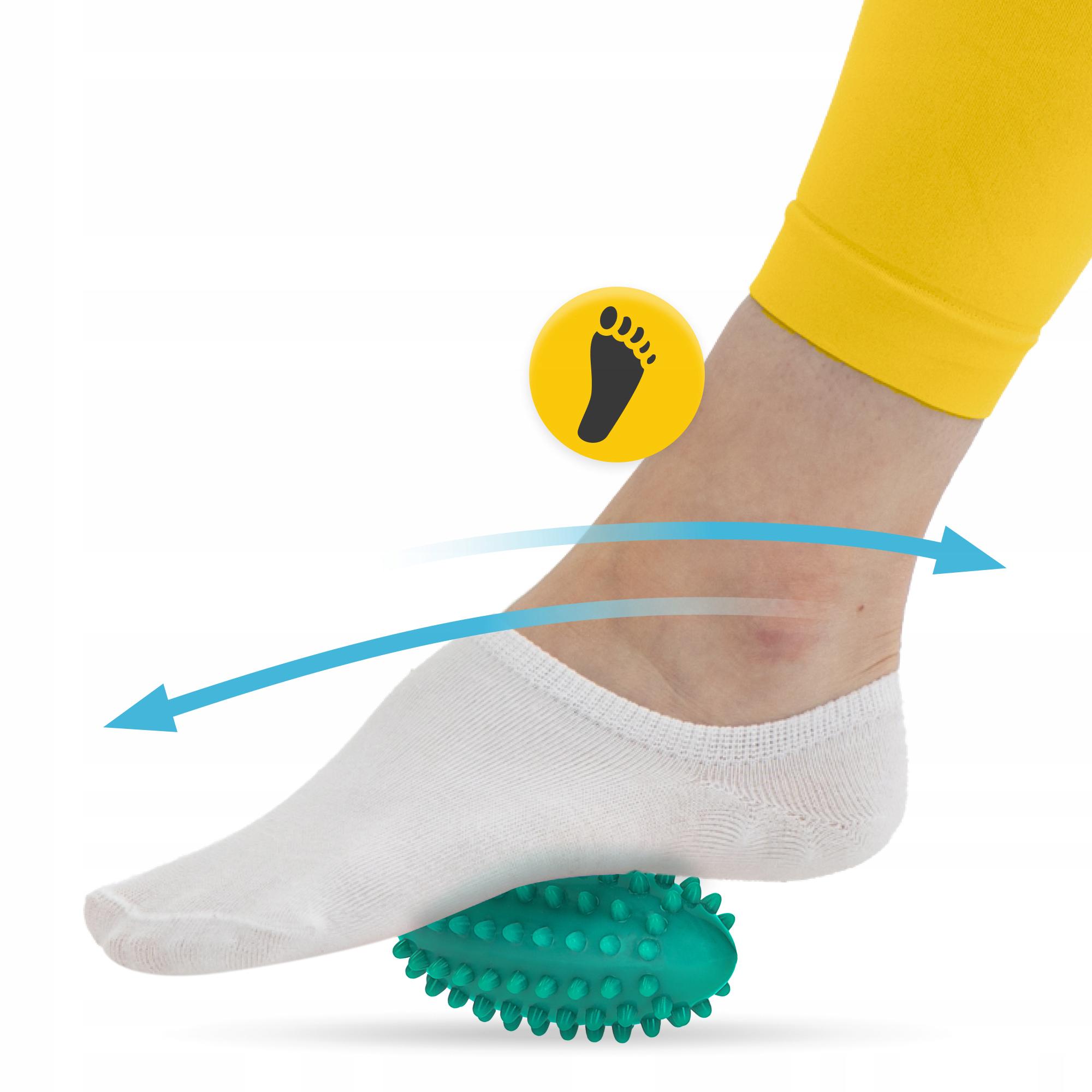 М'яч масажний огірок 4fizjo Spike Bean 11,5x5 см Green (P-5905973403320) - фото 2 М'яч масажний огірок 4fizjo Spike Bean 11,5x5 см Green (P-5905973403320) - фото 2