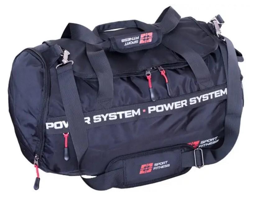 Спортивная сумка Power System PS-7012 Gym Bag-Dynamic 38 л Black/Red (7012BR-3)