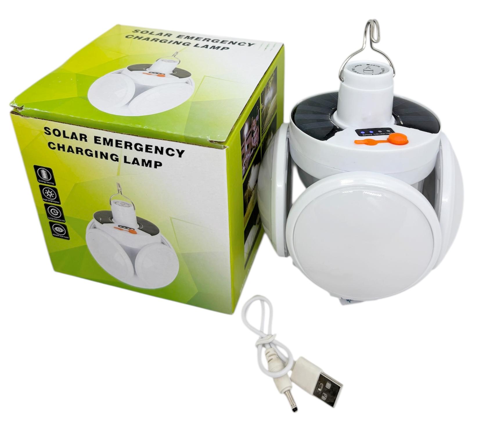Лампа на аккумуляторе и солнечная батарея с подвеской LED Solar Emergency Charging Lamp Ромашка Лампа на аккумуляторе и солнечная батарея с подвеской LED Solar Emergency Charging Lamp Ромашка
