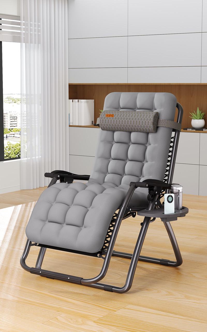 Крісло-шезлонг розкладне садове Zero Gravity WCG R-01 з матрацом (2761306590) - фото 1 Крісло-шезлонг розкладне садове Zero Gravity WCG R-01 з матрацом (2761306590) - фото 1