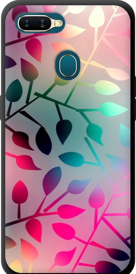 Чехол на Oppo A5S Листья (2235b-1892-42517)