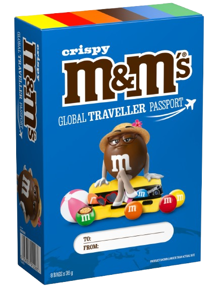 Драже M&M's Crispy Passport 8 х 36г (2501813054)