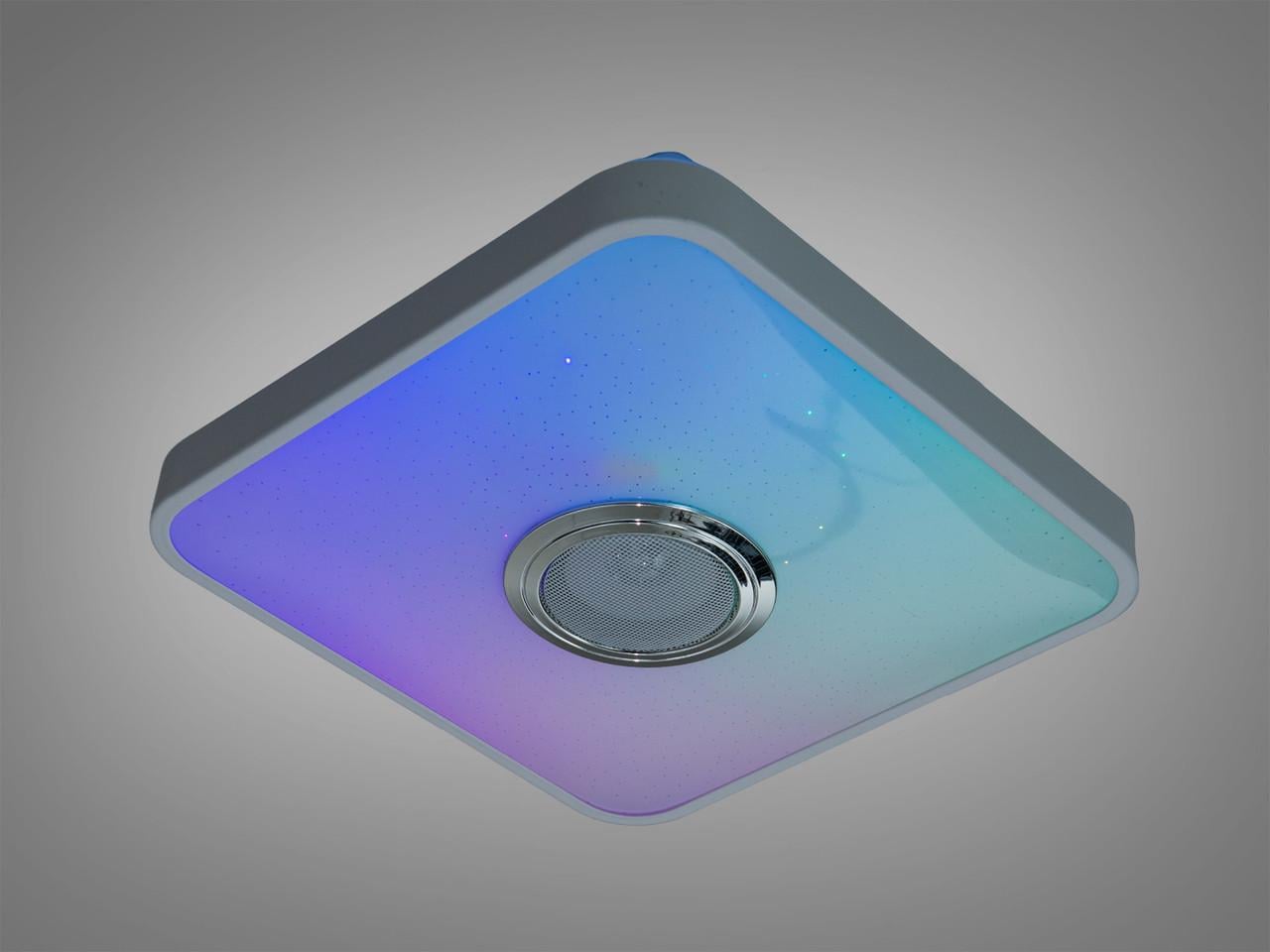 Потолочный светильник DB-8501B-280x280RGB+MP3 45 Вт с Bluetooth Белый (3029036709)