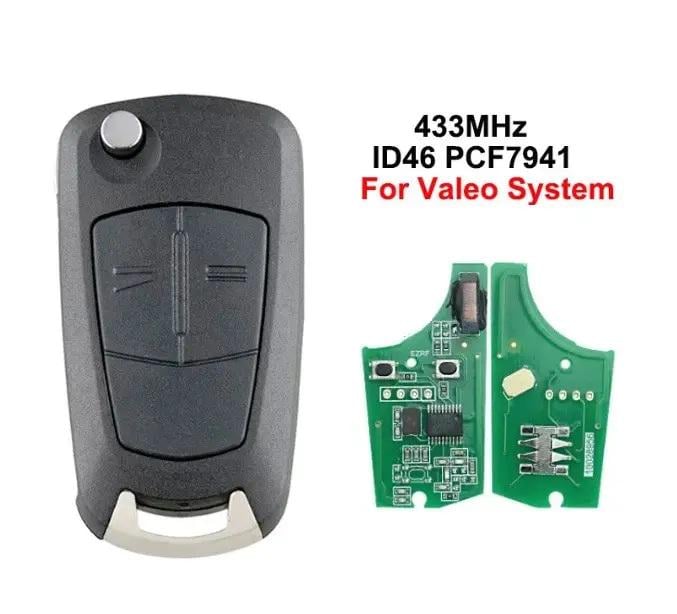 Автоключ со штатной охранной системой Opel RK07D - фото 2