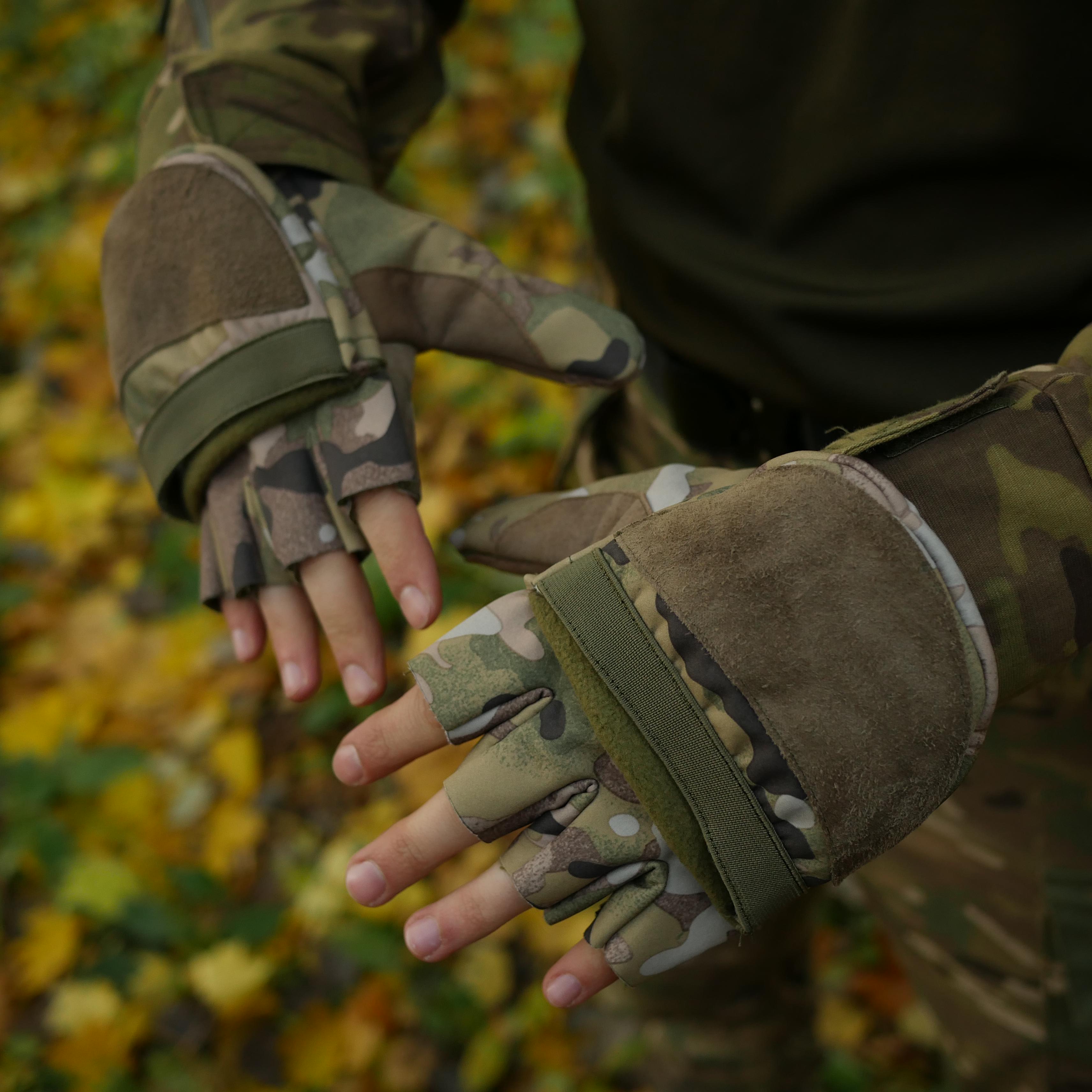 Рукавички зимові Softshell M Multicam - фото 9