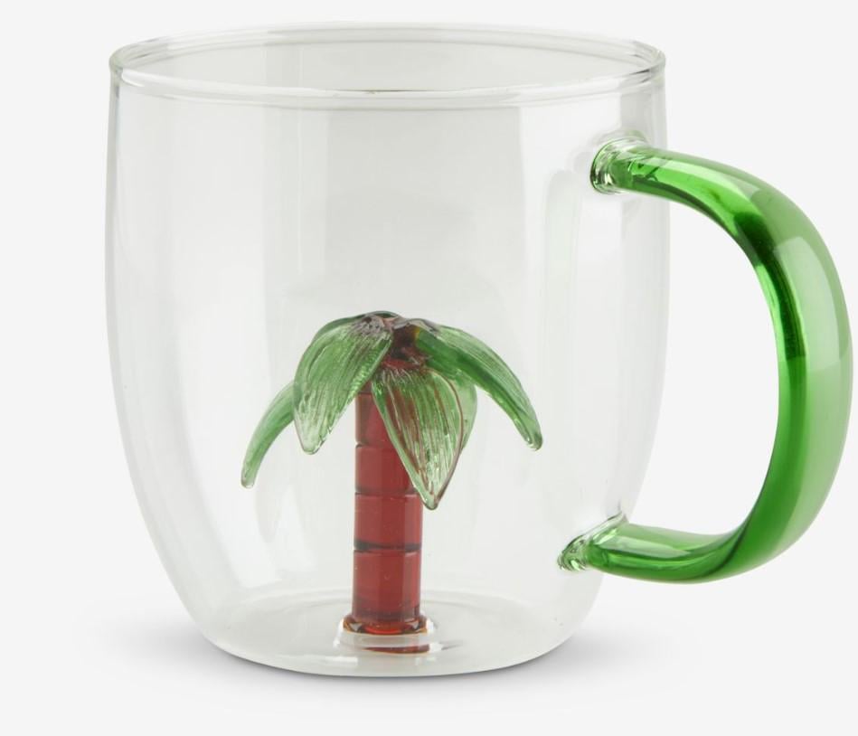 Кружка стеклянная d 8 см высота 9 см 320 мл (055ec0ee)