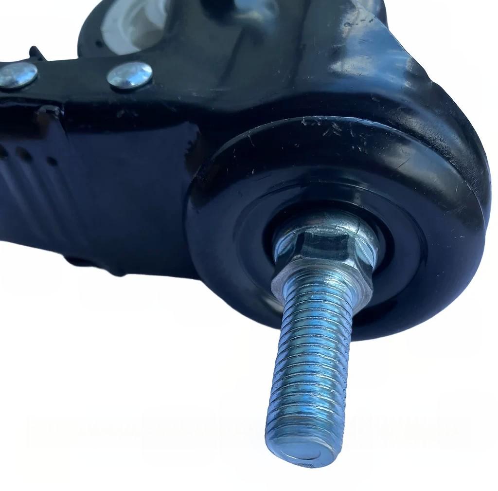 Ролик поворотный с тормозом с болтом М12 d 75 мм (2350132907) - фото 5 Ролик поворотный с тормозом с болтом М12 d 75 мм (2350132907) - фото 5