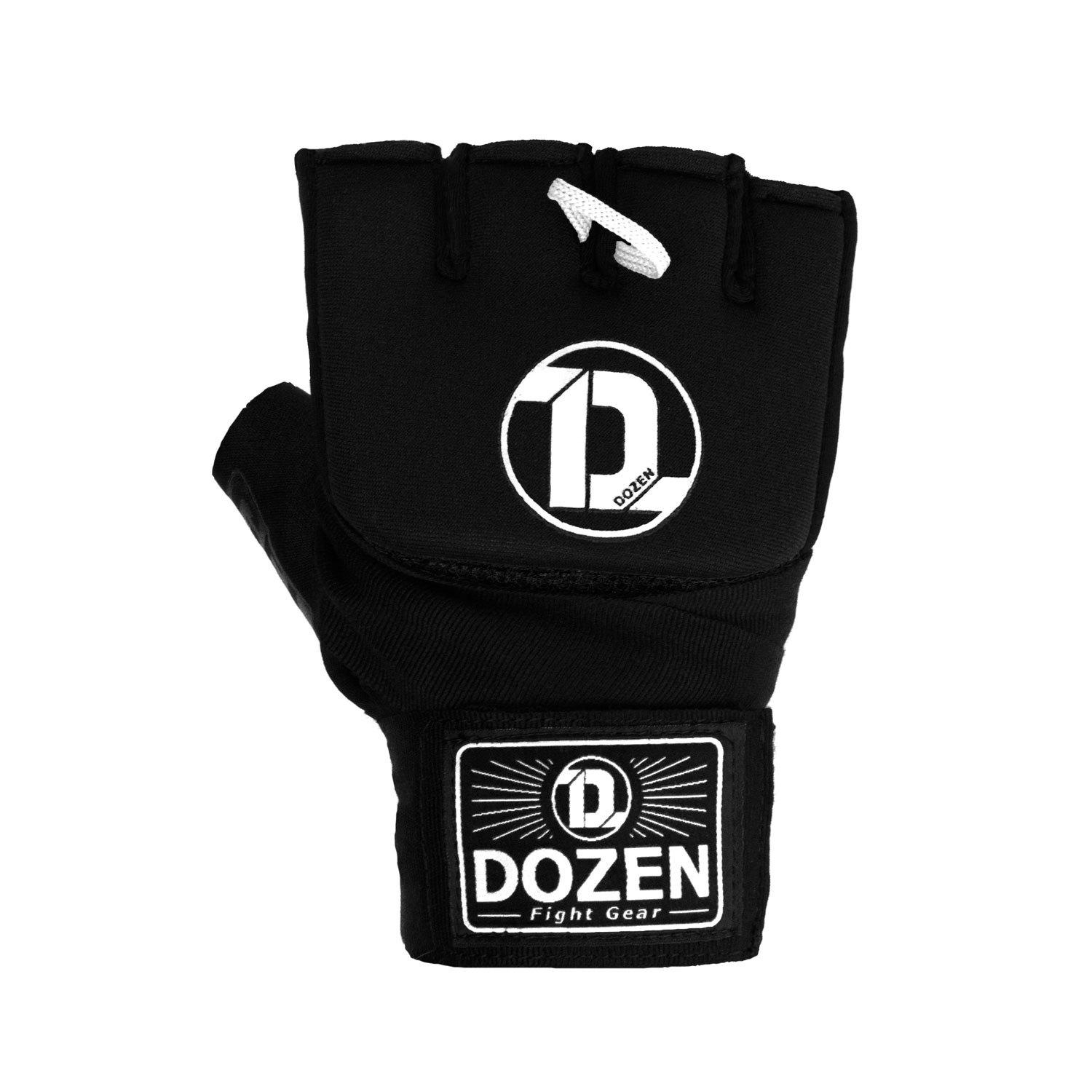 Бинты-перчатки Dozen Pro Gel Air Inner Speed Wraps L/XL Черно-белый - фото 3 Бинты-перчатки Dozen Pro Gel Air Inner Speed Wraps L/XL Черно-белый - фото 3
