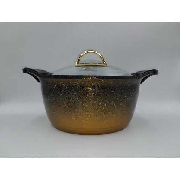 Кастрюля с крышкой OMS 3120.01.11 2,8 л Gold (14387705)