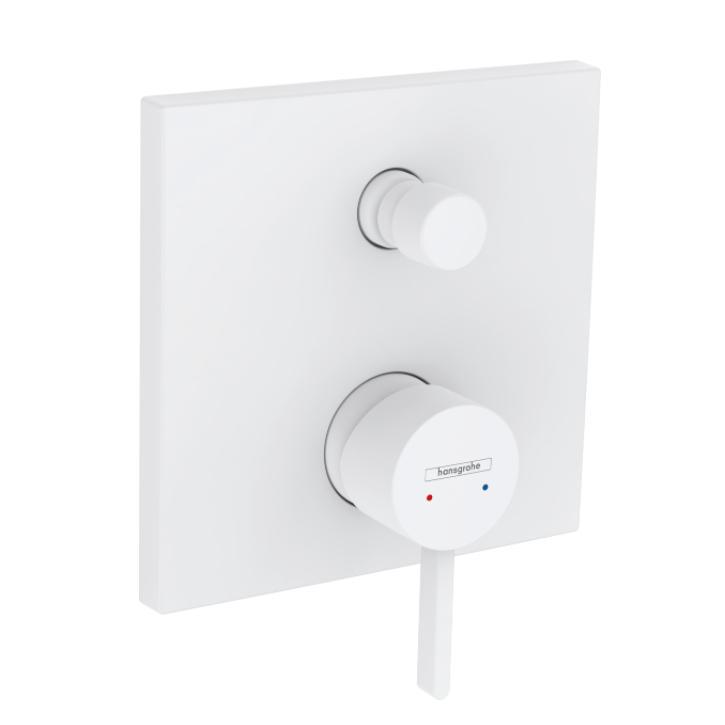 Смеситель Hansgrohe Finoris скрытого монтажа Белый матовый (76415700)