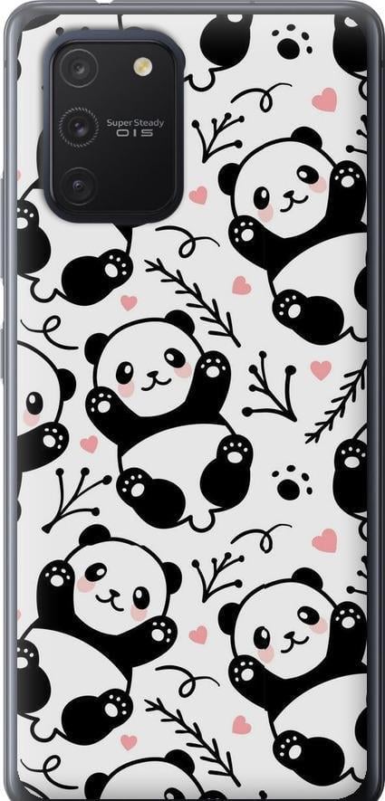 Чехол на Samsung Galaxy S10 Lite 2020 Панды (4318t-1851-42517)