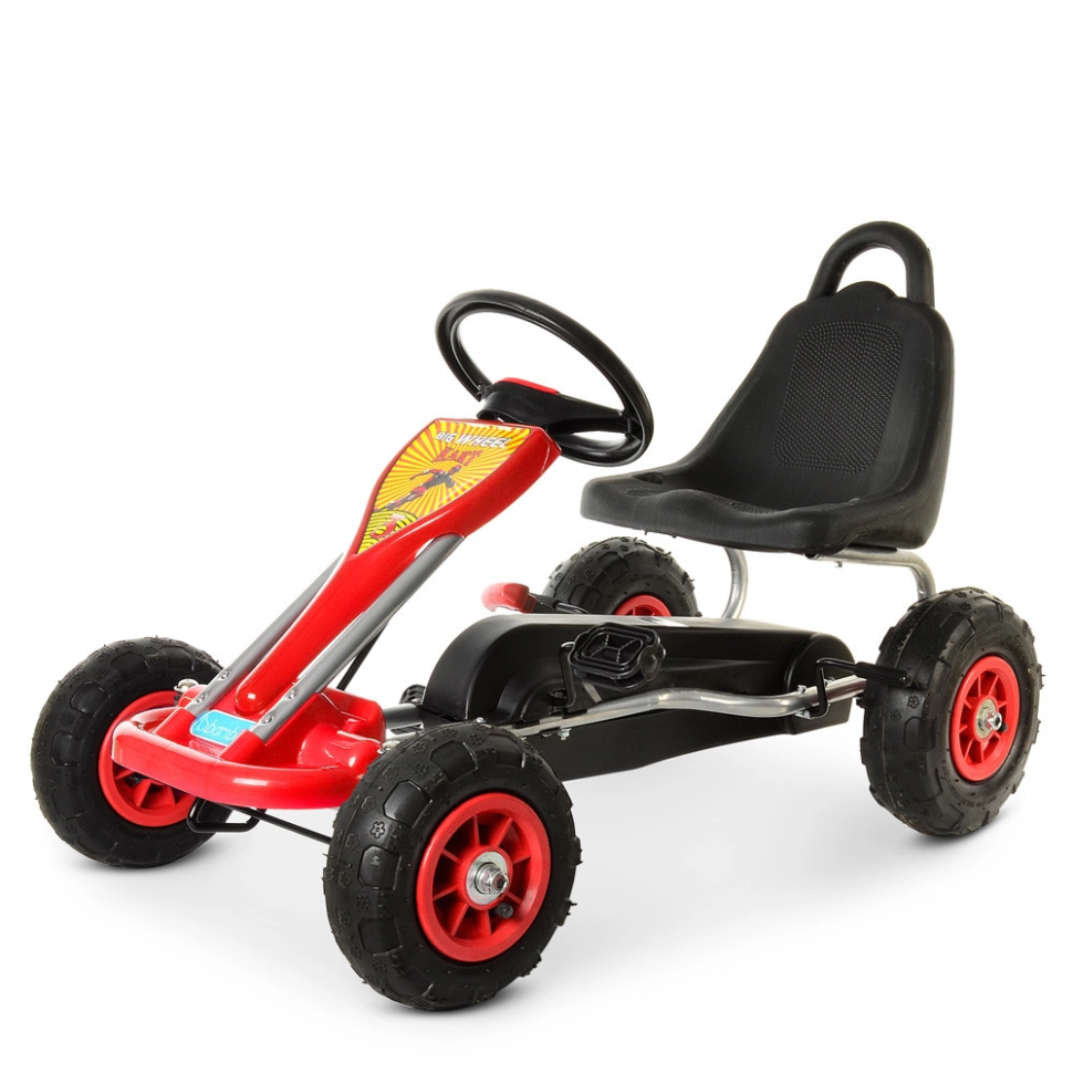 Велокарт дитячий Bambi kart M 1564-3 ручне гальмо (7320)