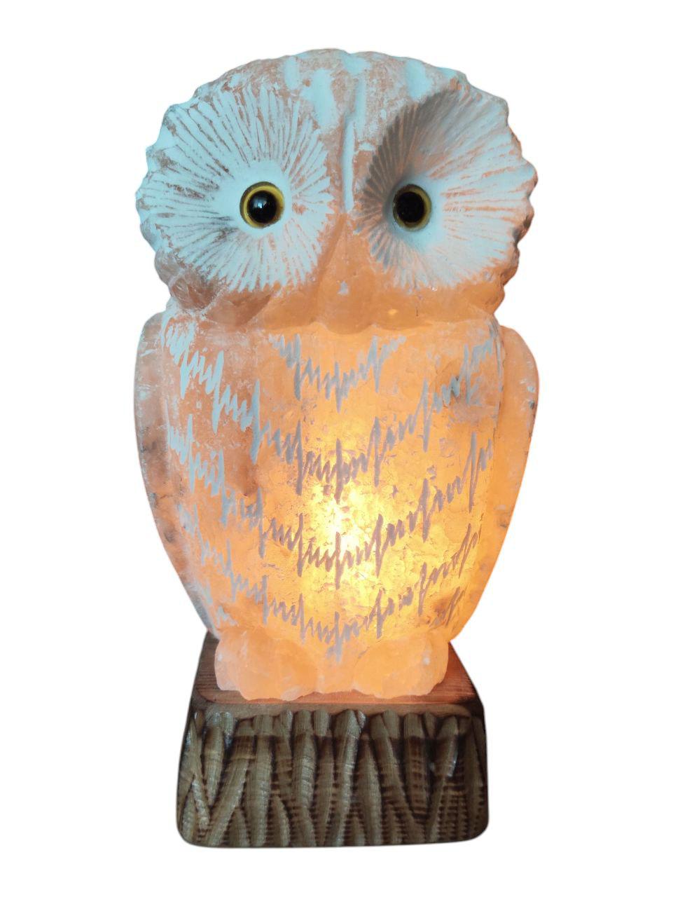 Соляная лампа Сова светильник из артемовской соли 3 кг (26654568)