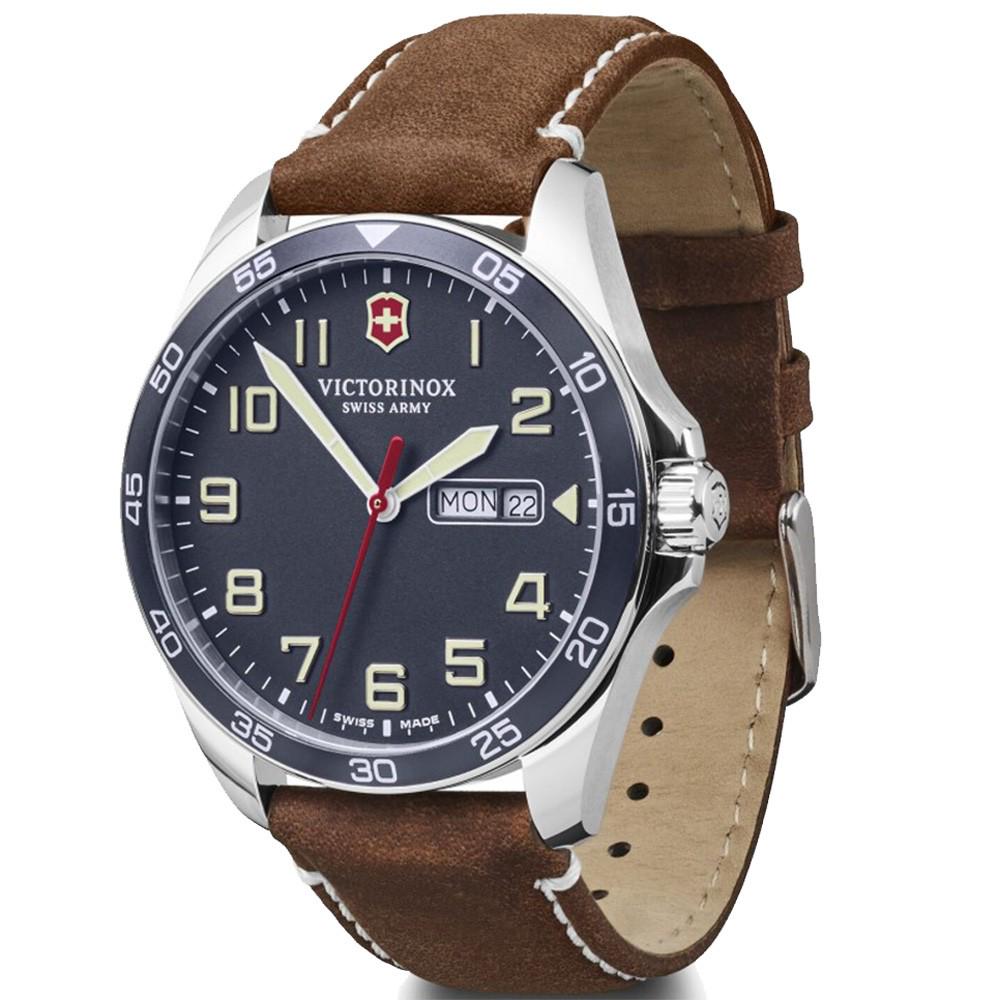 Наручний годинник чоловічий Victorinox Swiss Army Fieldforce кварцевий Silver (V241848) - фото 2 Наручний годинник чоловічий Victorinox Swiss Army Fieldforce кварцевий Silver (V241848) - фото 2