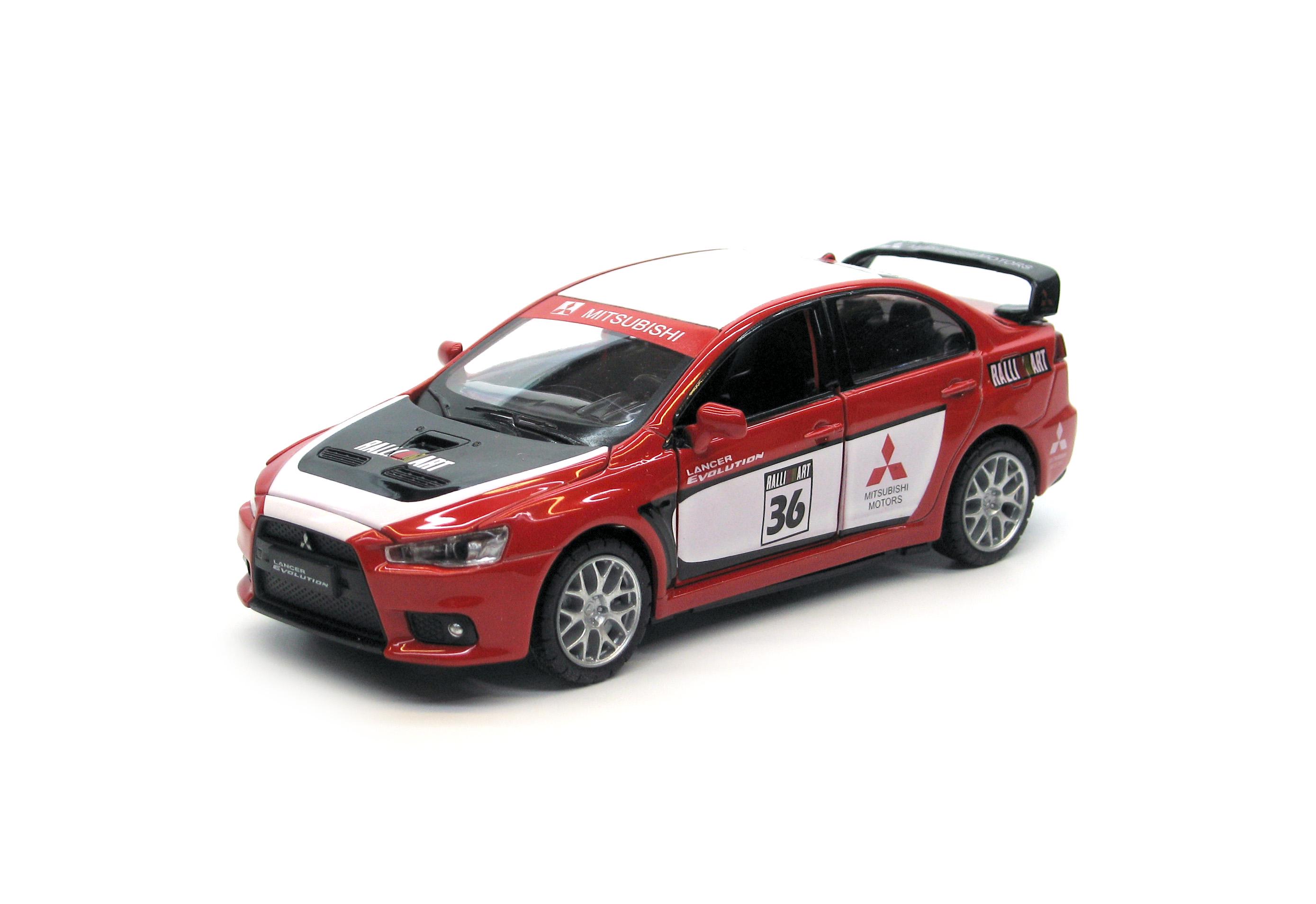 Модель металлическая Mitsubishi Lancer Evolution 68410 1:32 (68410 R)