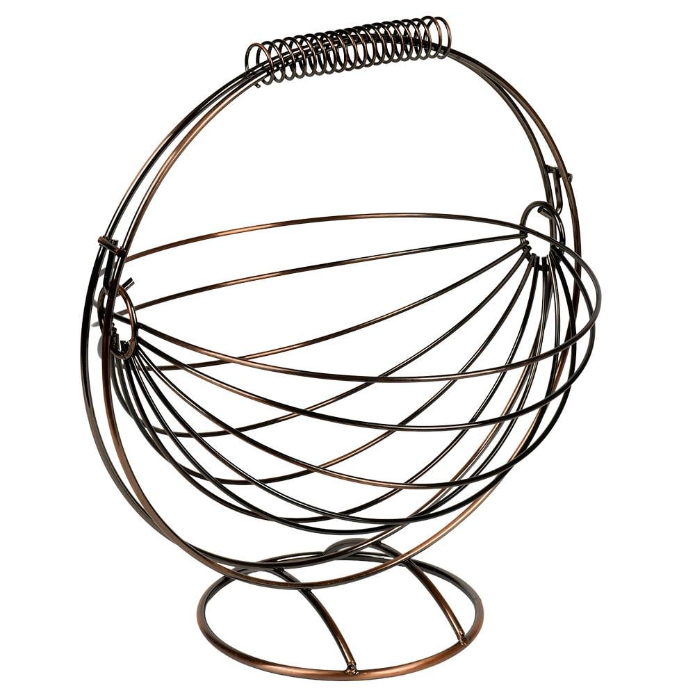 Фруктівниця металева хромована 30,5x27x23 см (30854)