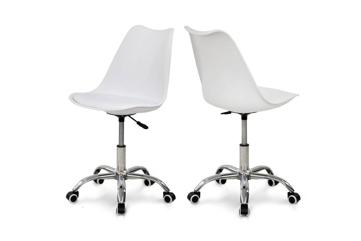 Стілець офісний Мікс Меблі ельф Білий - фото 2 Стілець офісний Мікс Меблі ельф Білий - фото 2