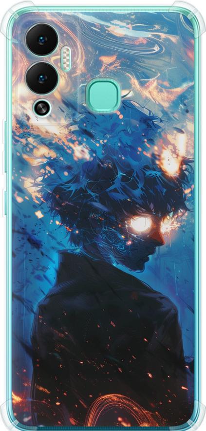 Чехол на Infinix Hot 12 Play Сатору Годжо (6129sp-2759-42517)