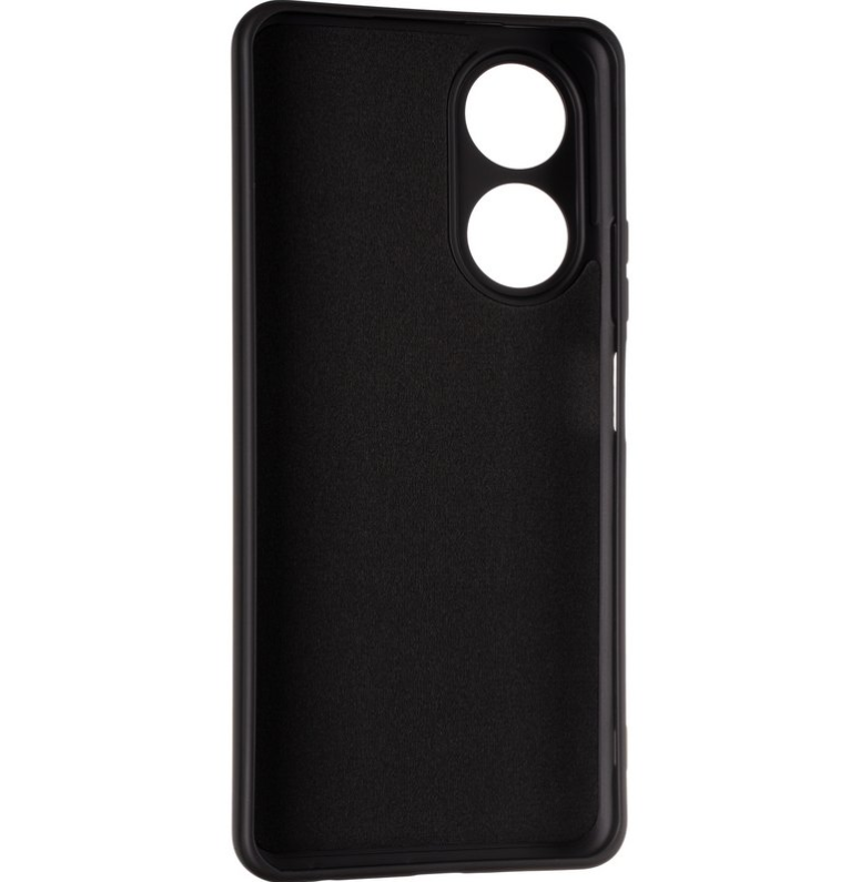 Чехол Full Soft Case for Oppo A58 Black - фото 4