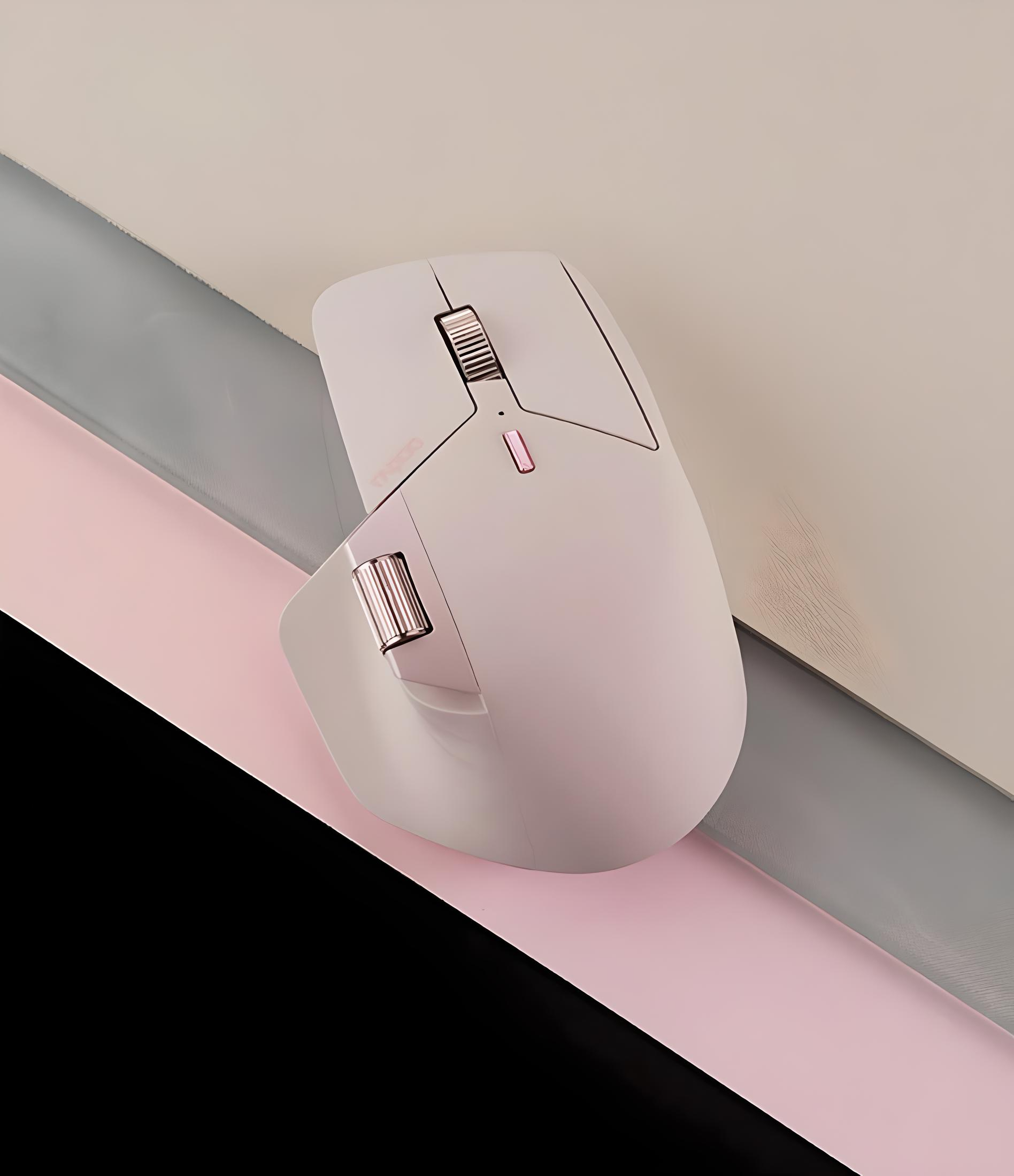 Мышь Rapoo MT760 mini с комбинированным подключением/с боковым колесиком 4000 DPI Pink (103120376) - фото 2 Мышь Rapoo MT760 mini с комбинированным подключением/с боковым колесиком 4000 DPI Pink (103120376) - фото 2