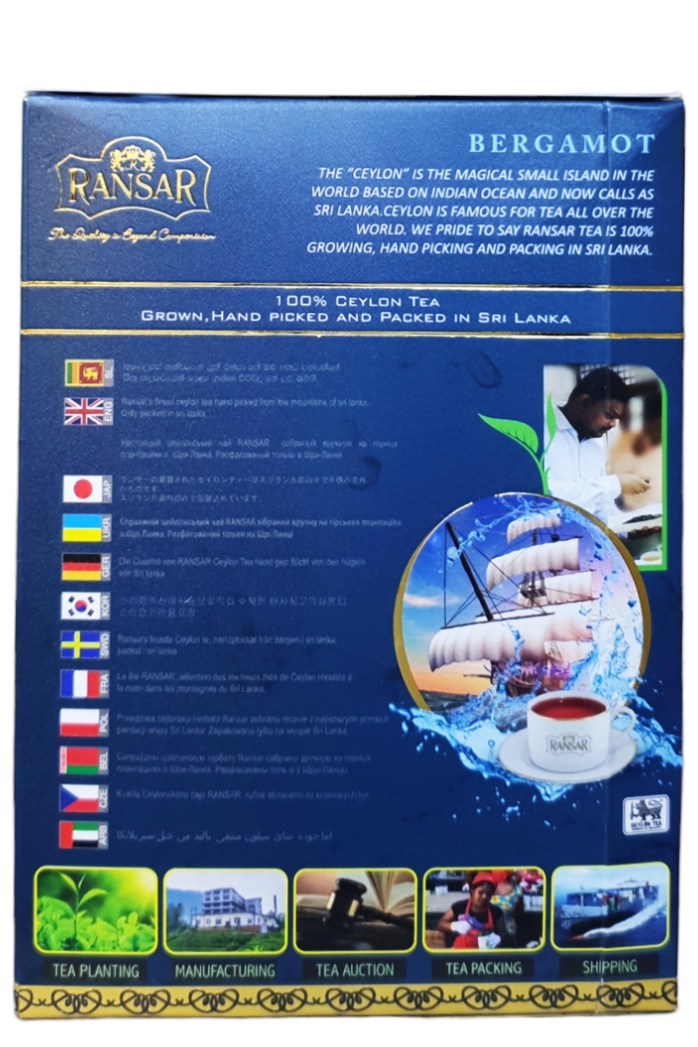 Чай Ransar черный с бергамотом 100 г (56070) - фото 3 Чай Ransar черный с бергамотом 100 г (56070) - фото 3