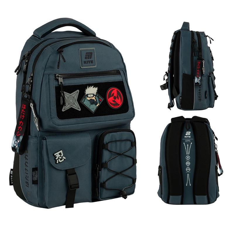 Рюкзак KITE teens аниме Наруто Shippuden 42 см (NR25-2587M) - фото 3 Рюкзак KITE teens аниме Наруто Shippuden 42 см (NR25-2587M) - фото 3