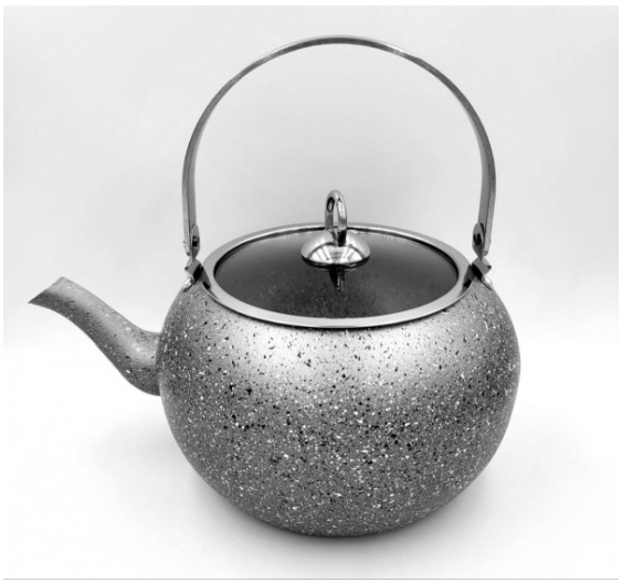 Чайник OMS с гранитным покрытием с индукцией 3 л Серый (31941656)