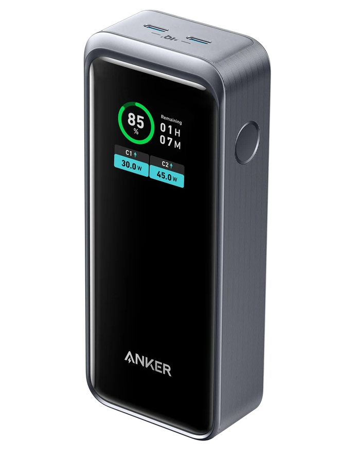 Зовнішній акумулятор Anker Prime 12000 mAh Power Bank 130W (A1335)