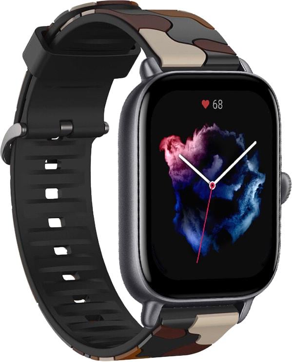 Ремешок Tactic Camouflage для Amazfit GTS 3 Khaki (32925-17) - фото 1 Ремешок Tactic Camouflage для Amazfit GTS 3 Khaki (32925-17) - фото 1